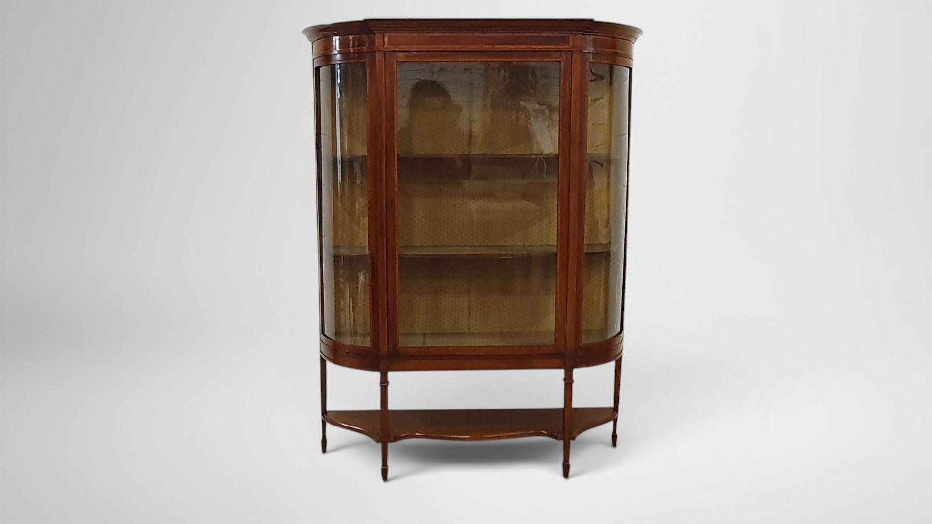 antique display cabinet