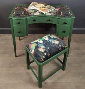 Vintage desk after